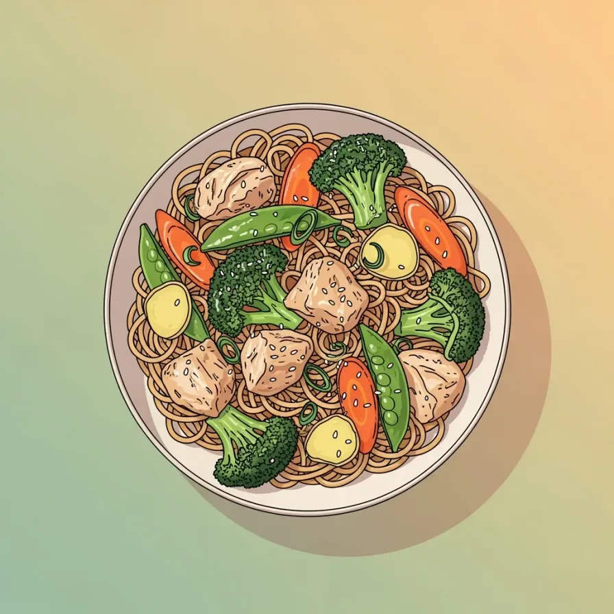 Asian Ginger Chicken Stir-Fry