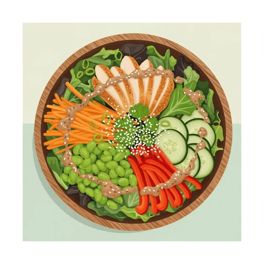 Asian Sesame Ginger Salad