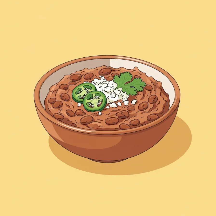 Authentic Mexican Refried Beans