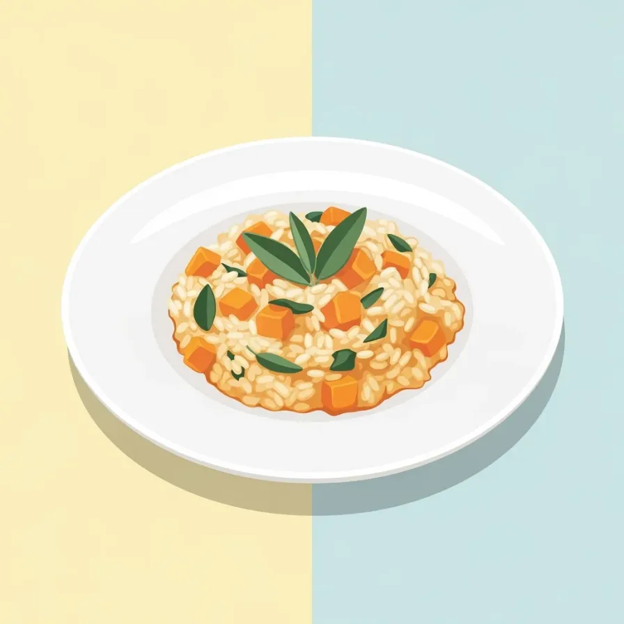 Butternut Squash and Sage Risotto