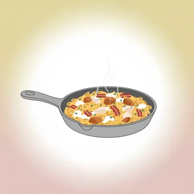 Creamy Chicken and Bacon Pasta Bake