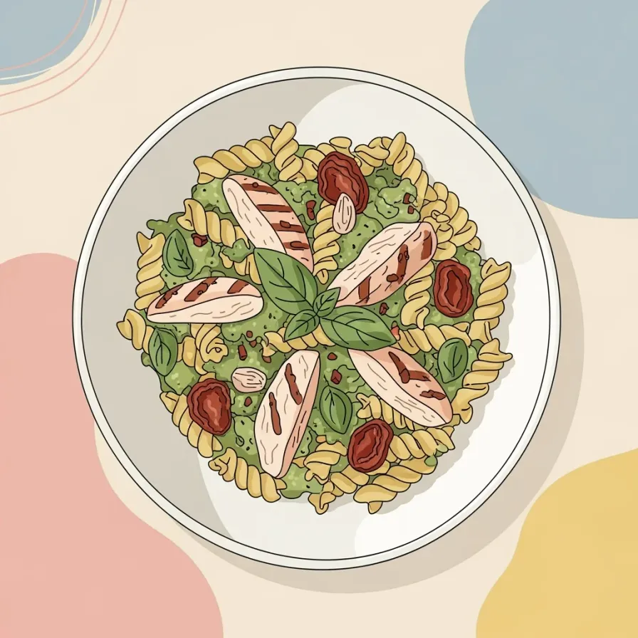 Creamy Pesto Chicken Pasta