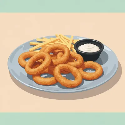 Crispy Battered Onion Rings