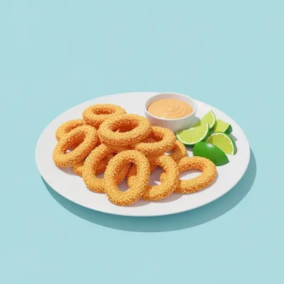 Crispy Coconut Calamari