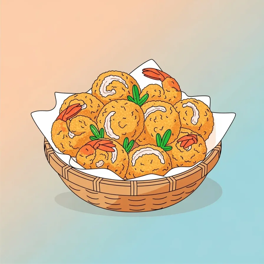 Crispy Crumbed Prawn Cutlets