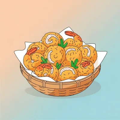 Crispy Crumbed Prawn Cutlets