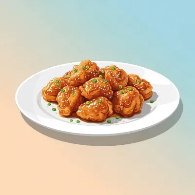 Crispy Honey Glazed Chicken