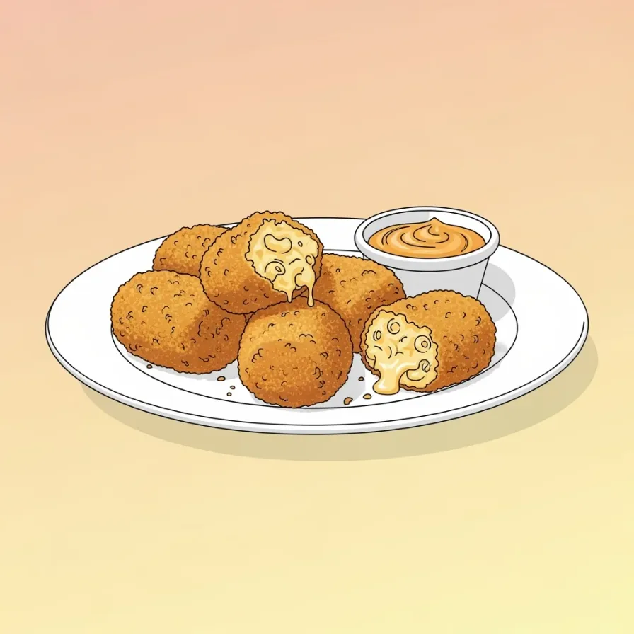 Crispy Mac and Cheese Croquettes