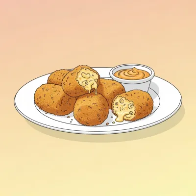 Crispy Mac and Cheese Croquettes