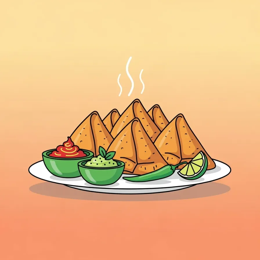 Crispy Vegetable Samosas