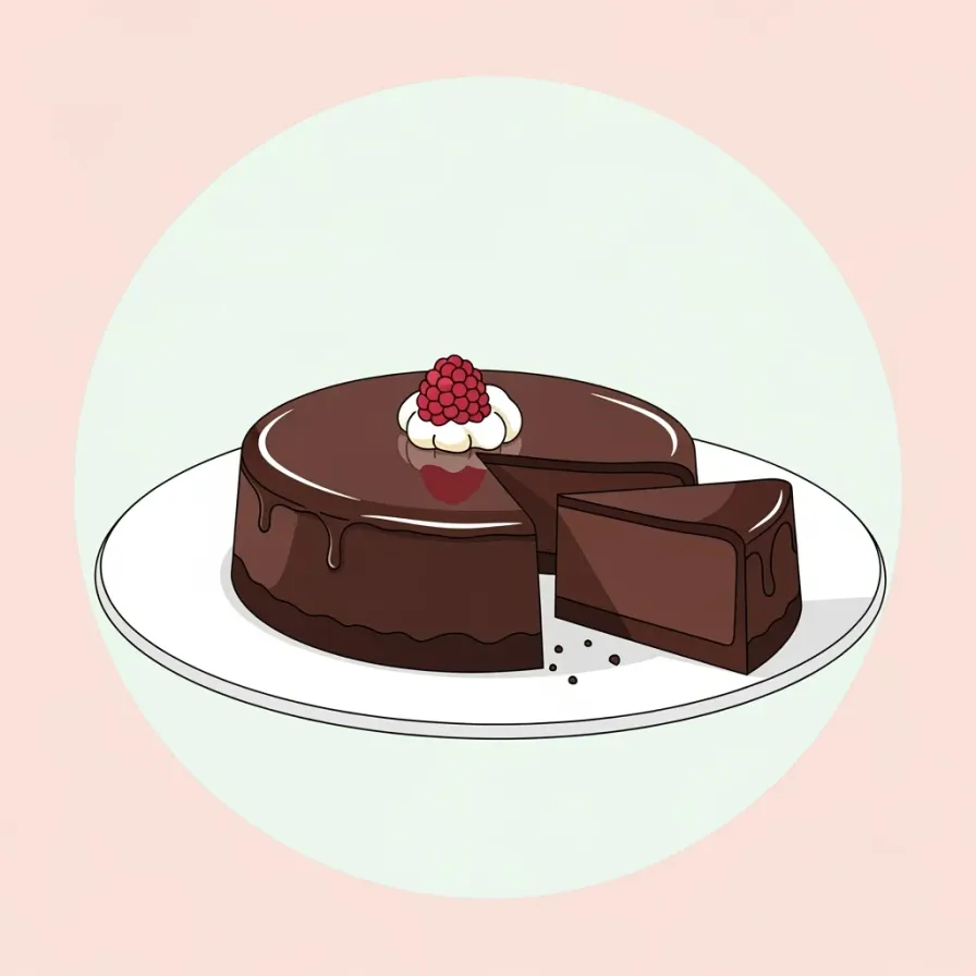 Decadent Flourless Chocolate Cake