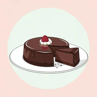 Decadent Flourless Chocolate Cake