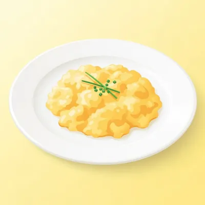 Fluffy Scrambled Eggs