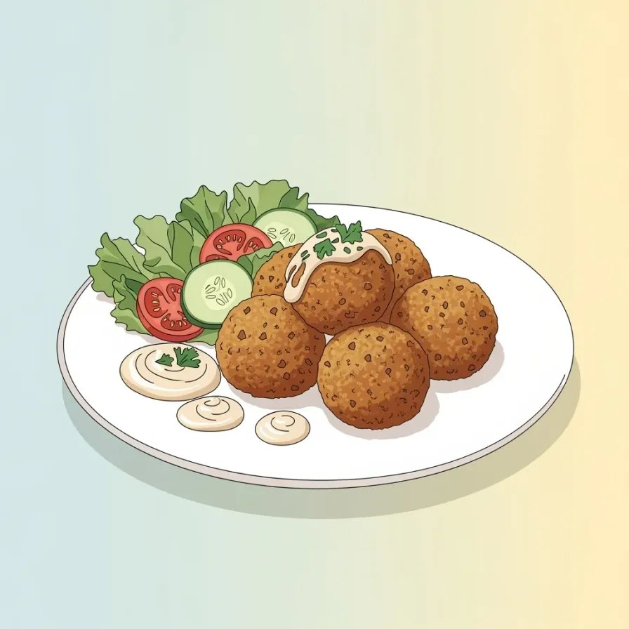 Homemade Falafel