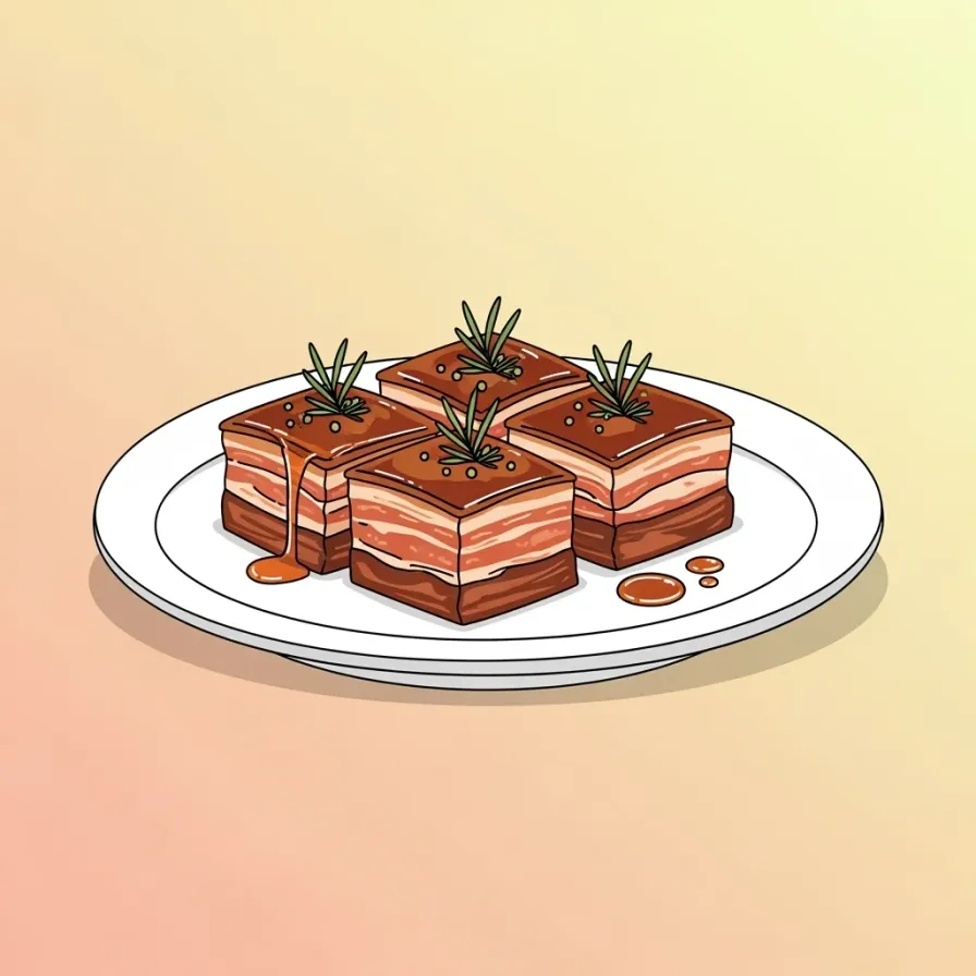 Maple Glazed Pork Belly