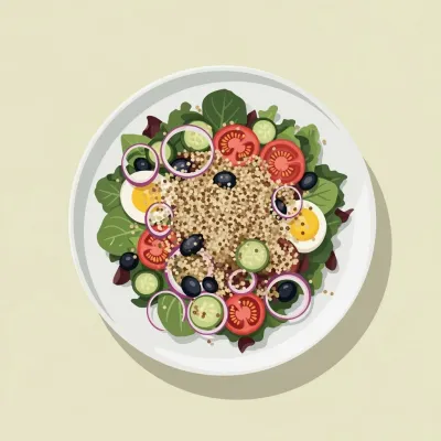 Mediterranean Quinoa Salad