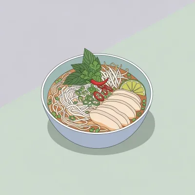 Pho Ga (Vietnamese Chicken Noodle Soup)