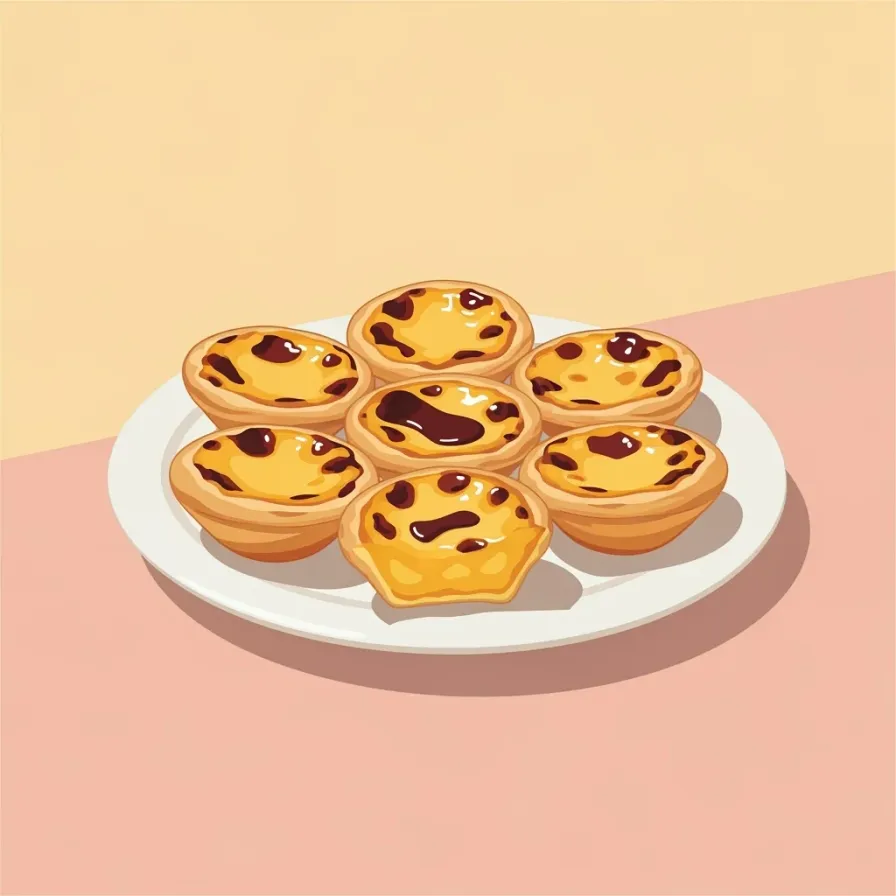 Portuguese Custard Tarts (Pastéis de Nata)