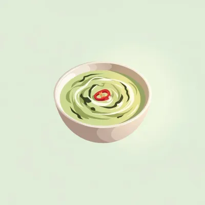 Salsa Raja (Roasted Poblano Cream Sauce)