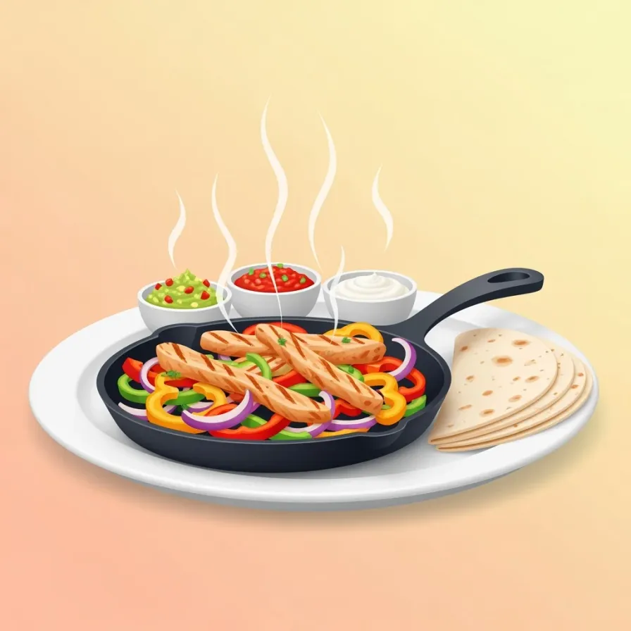 Sizzling Chicken Fajitas