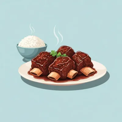 Soy Braised Beef Short Ribs