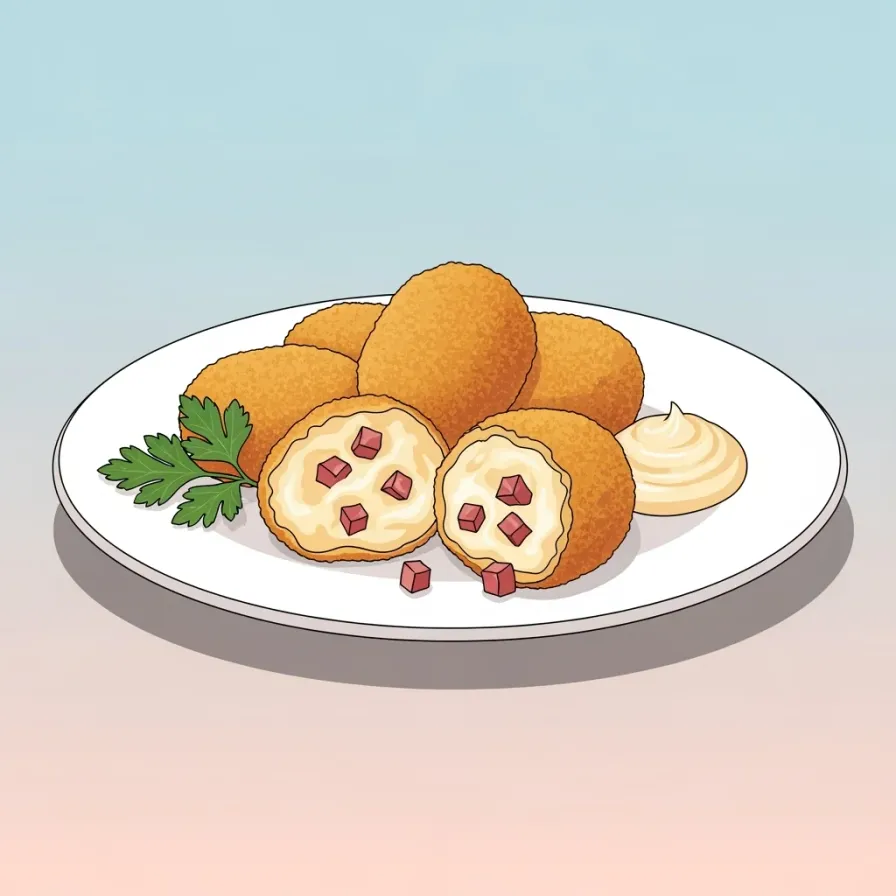 Spanish Ham Croquettes (Croquetas de Jamón)