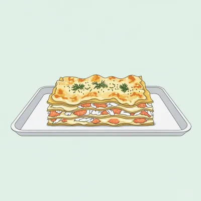 Spanner Crab Lasagna with Lemon Béchamel