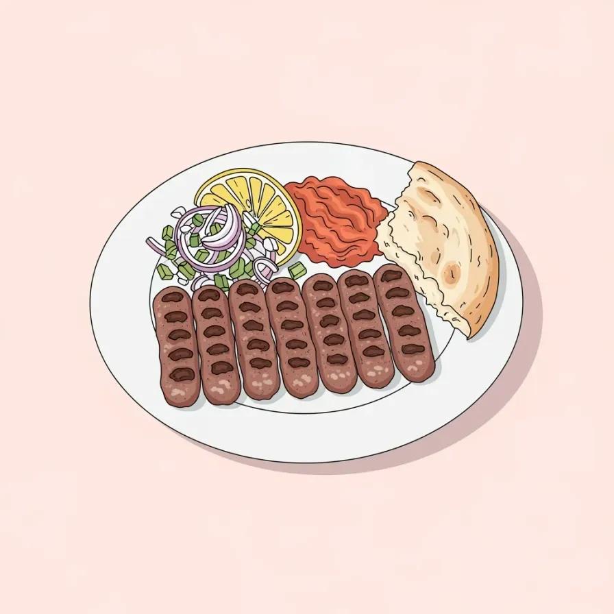 Traditional Balkan Ćevapi