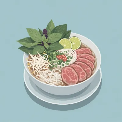 Traditional Vietnamese Pho