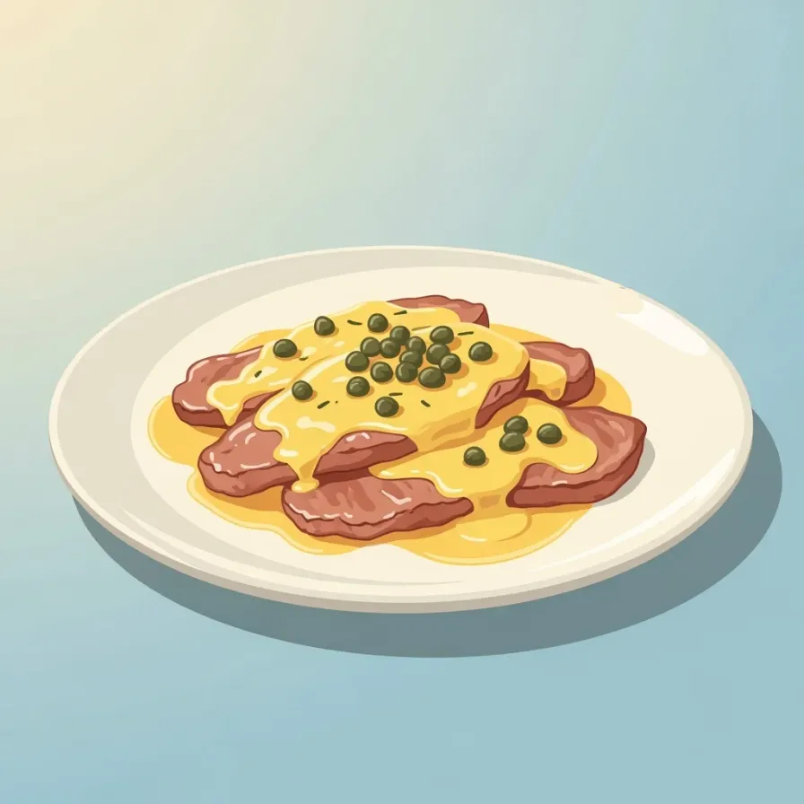 Veal Scallopini with Lemon Butter Sauce