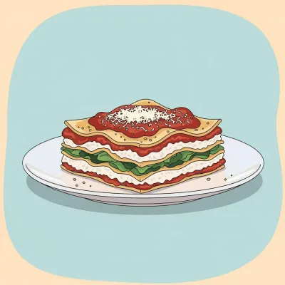 Vegetarian Lasagna with Ricotta and Spinach